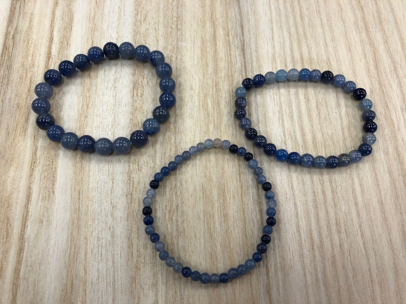 Pulsera Cuarzo Azul bola